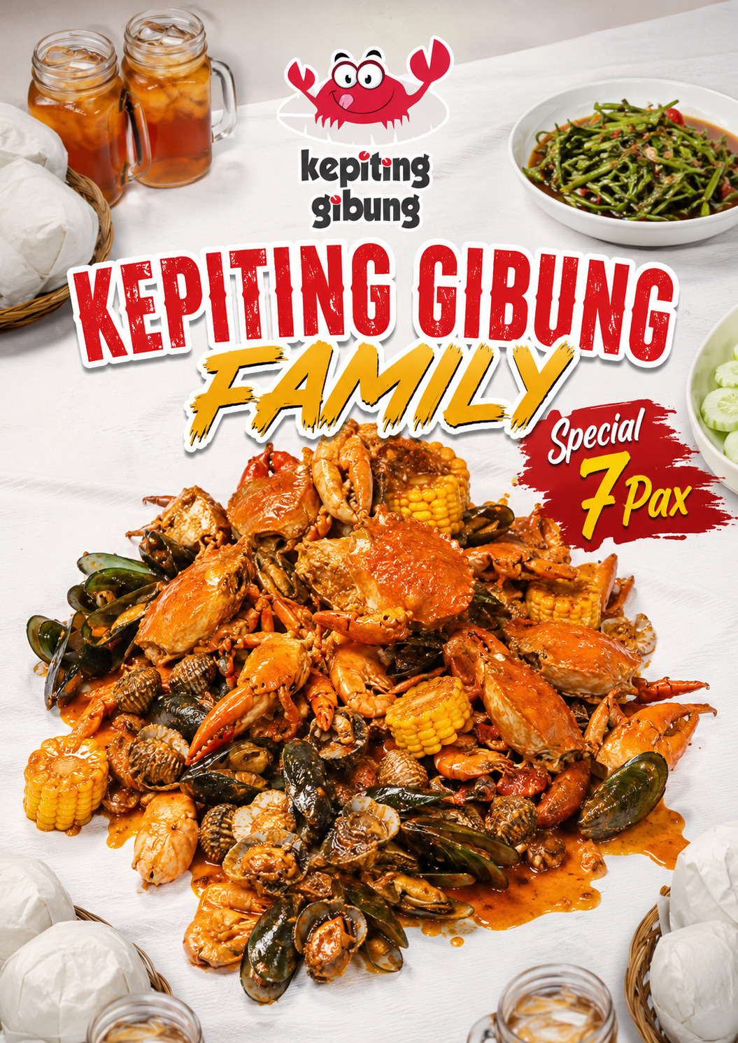 Kepiting Gibung Family